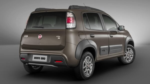 Auto fiat uno evo way atras